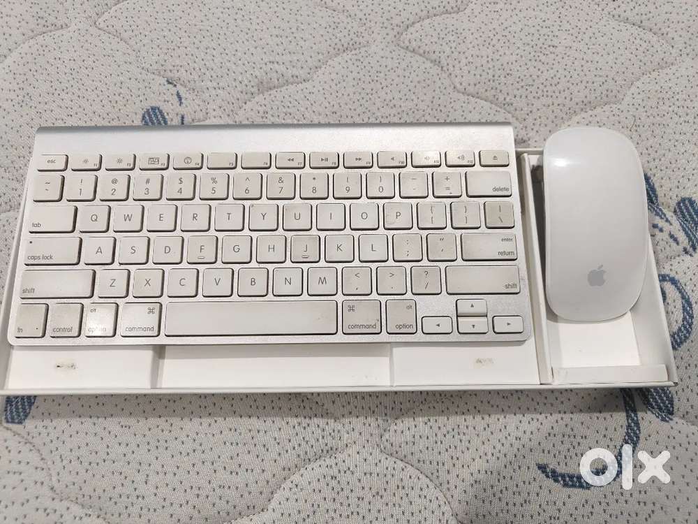 Apple keyboard and mouse