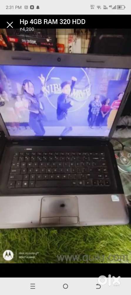 Hp 4Gb ram 320 Hdd