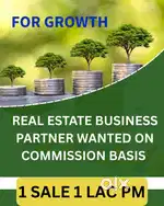 Real Estate bussiness partners Wanted on Commission Basis