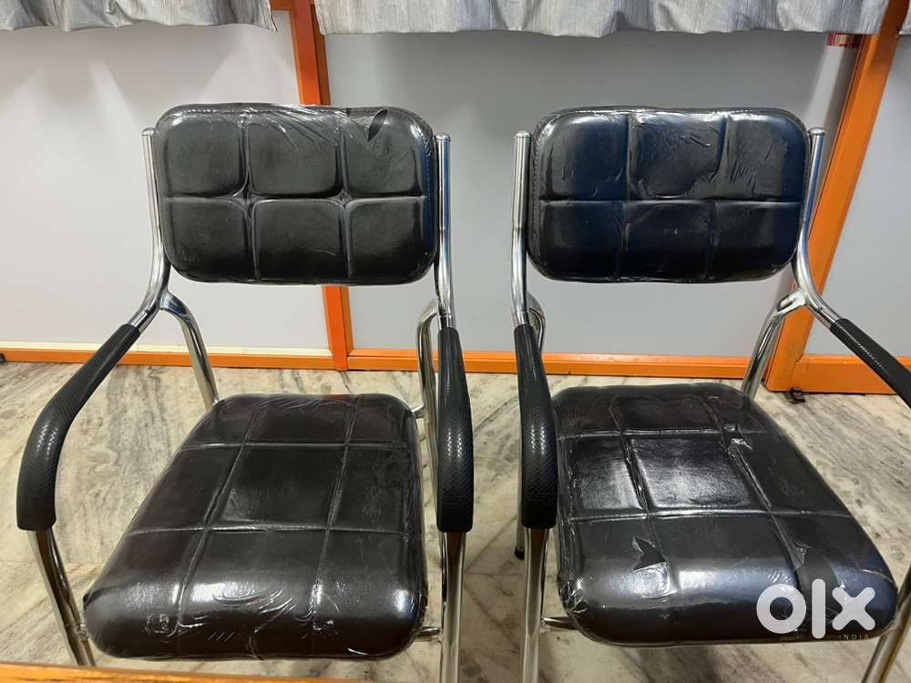 Set of 2 New Cushioned Chairs- ₹2500/-