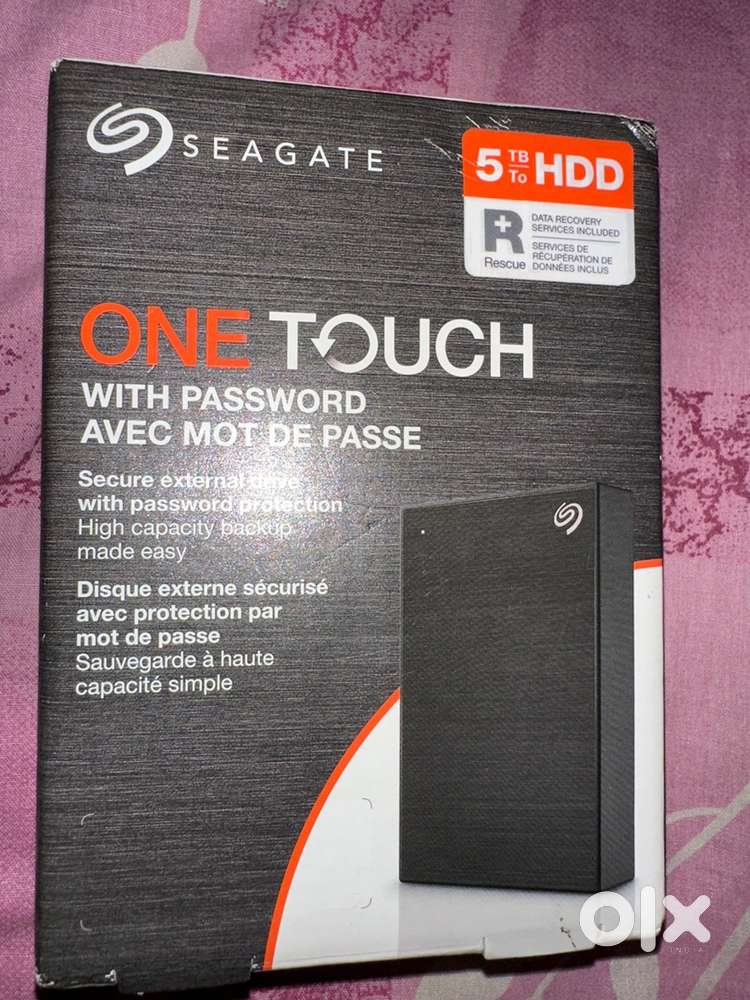 Seagate 5TB hard disk
