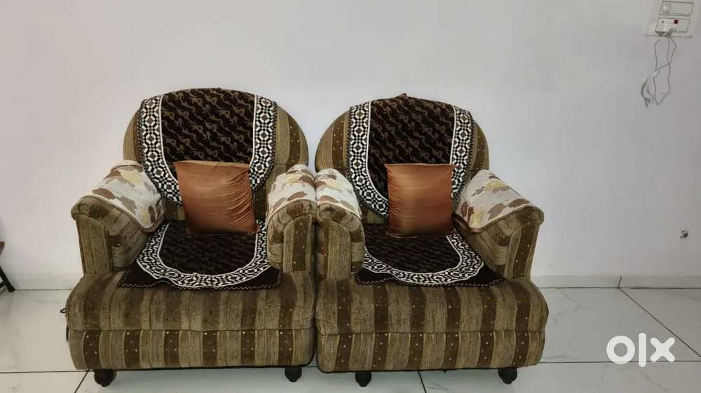 Sofa ,wadrobe Cupboard,double bed ,Single bed