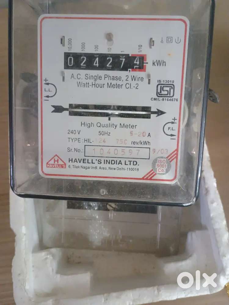 Havells Brand New Electric Meter