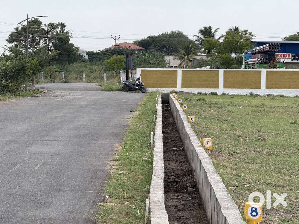 LAND FOR SALE JUST 300MTR  FROM SATHY ROAD IN KURUMBAPALAYAM