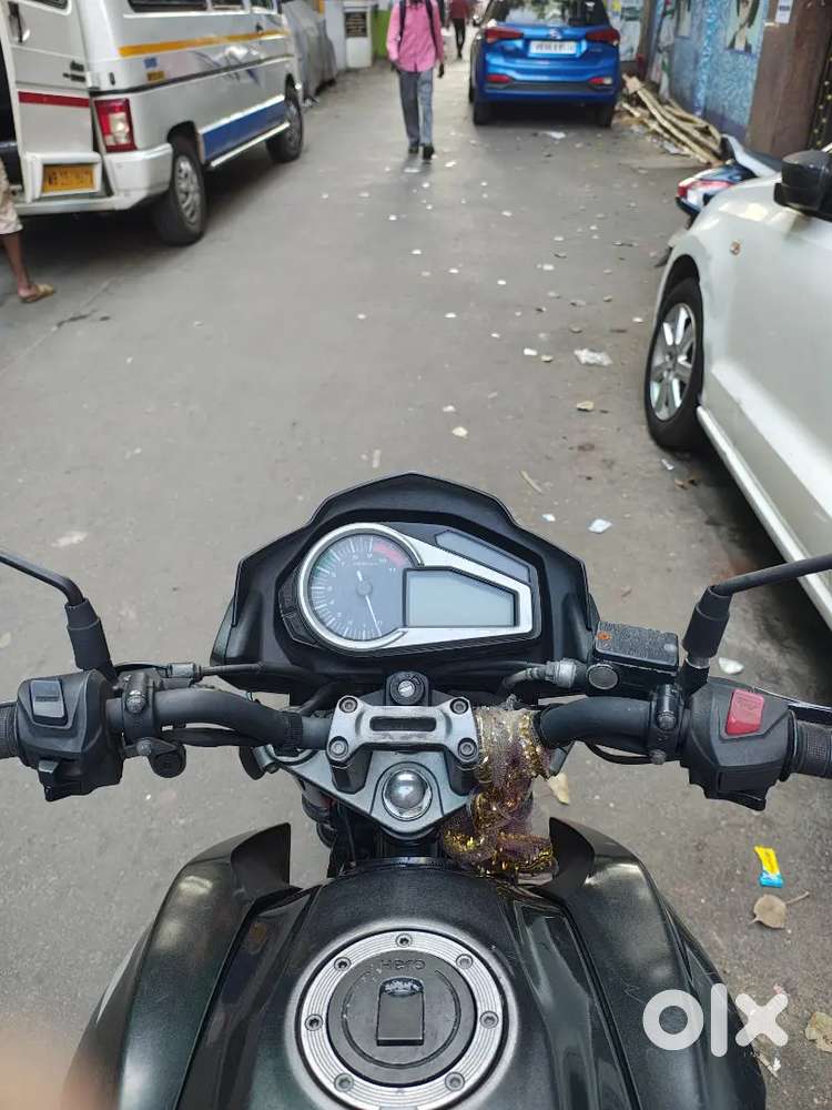 The bike is in good condition