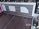 Double bed with mattress
