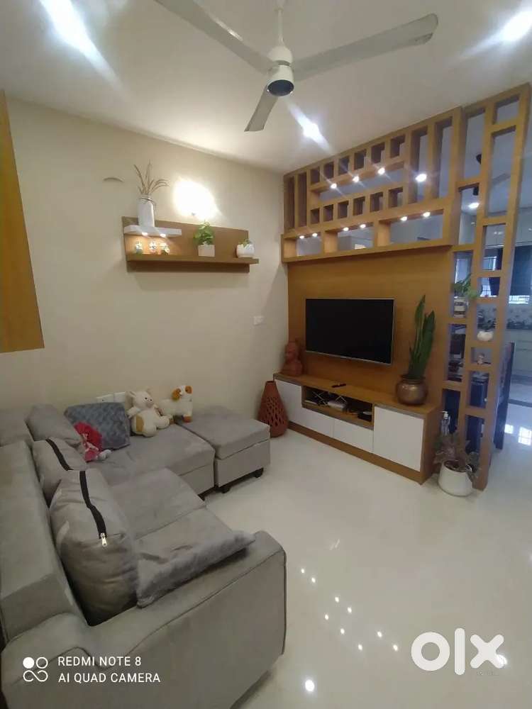 2 BHK fully furnished flat at Akkulam