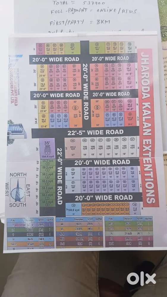 All size plot avilable . For resnable prize.19000 to 25000