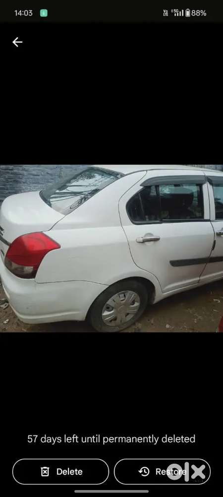 Maruti Suzuki Swift Dzire 2012