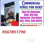 purpose any commercial space for rent in palakkad town area
