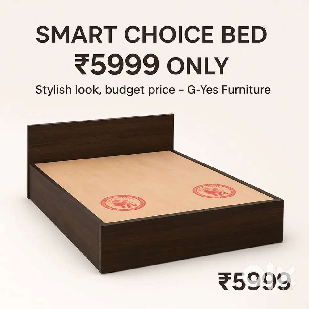 Free mattress with primium quality double