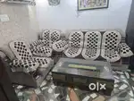 5 Seater Sofa Set With Center Table  New Condition