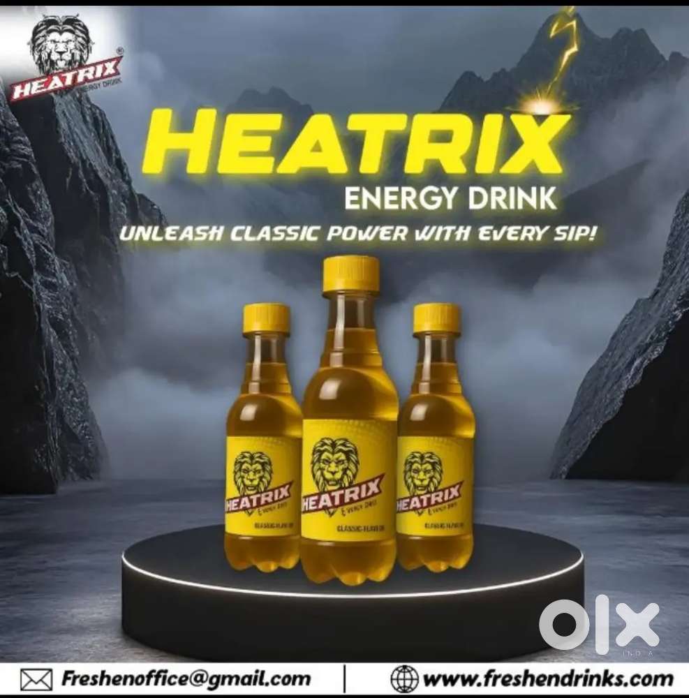 Need sale's Field person for Heatrix Energy Drink.