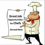 Kitchen helper at restaurant