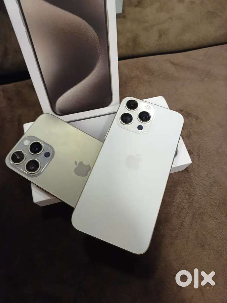 REFURBISED IPHONE 15 PRO MAX IN LOWEST PRICE 256GB IN TITANIUM PICE