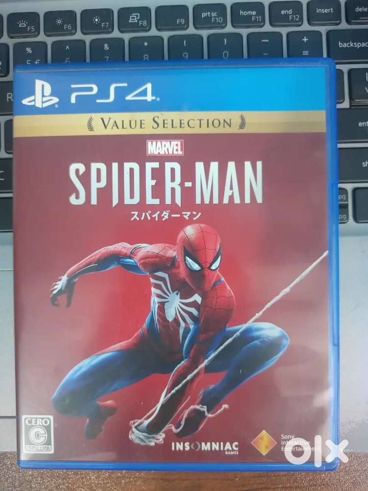 Spiderman PS4 Disc