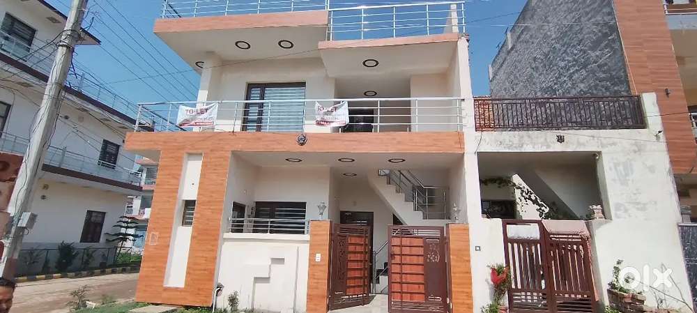 Family, students, independent house in bhago majra kharar.