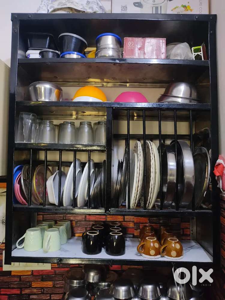 Bartan stand kitchen utensils rack