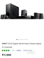 Sony 5.1 system dolby digital good working condition