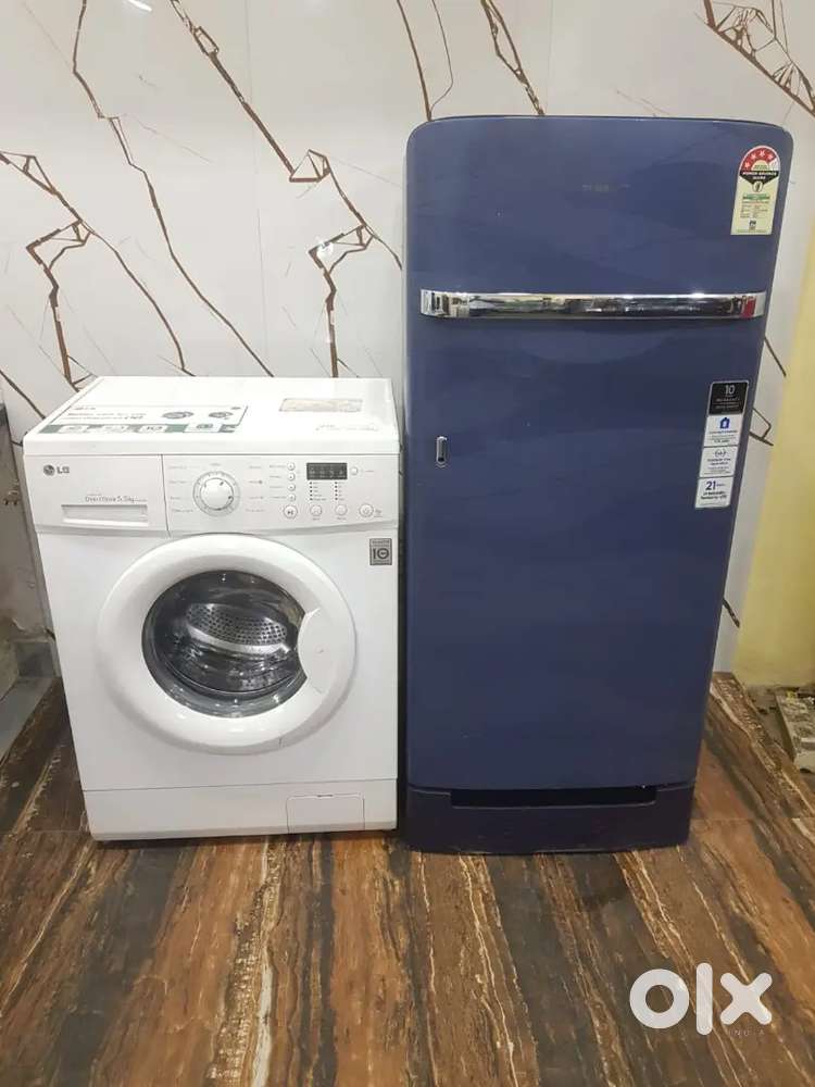 Best combo offer available refrigerator and washing machine $