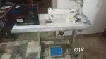 Juki high-speed single needle  machine and cloth cutting machine