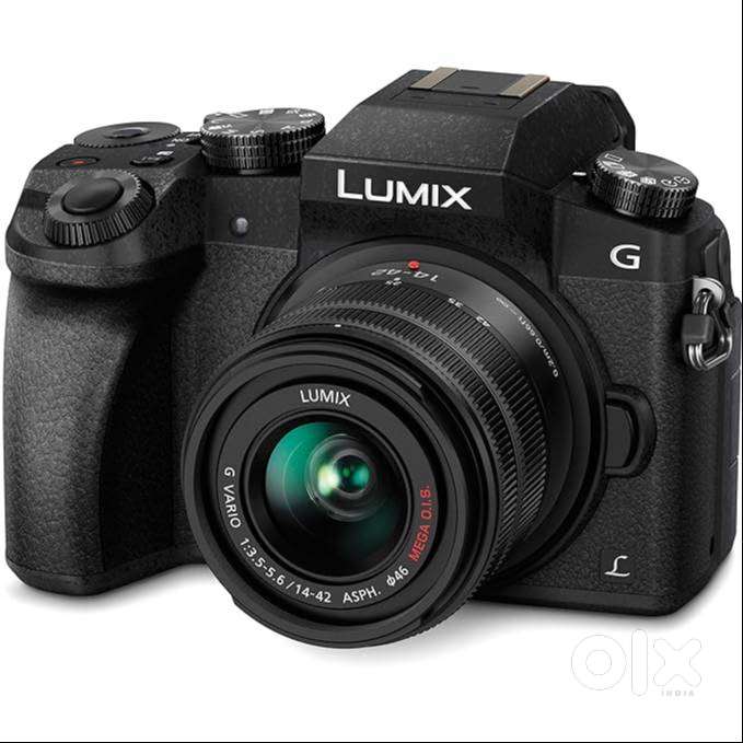 Panasonic LUMIX G7 16.00 MP 4K Mirrorless 14- 42 Kit Lens