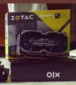 Zotac GTX 1060 Amp Edition+6GB (9GBPS) Graphics Card with Bill and Box