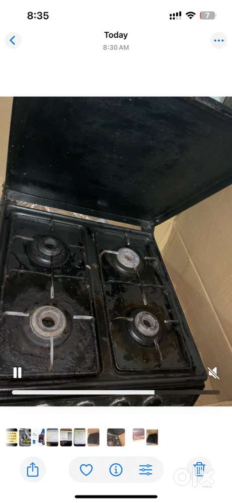4 burner sunflame chula