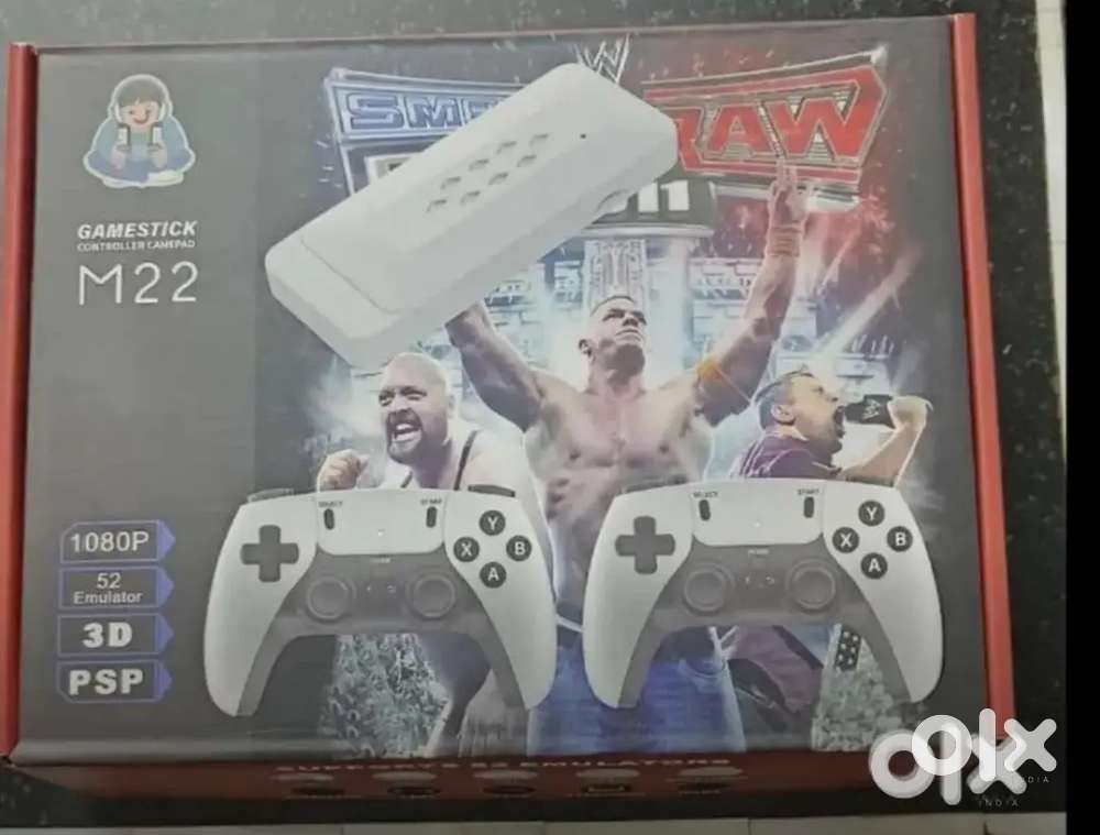 GAMESTICK WITH (TEKKEN 3, TEKKEN TAG, WWE, VICE CITY, GOD OF WAR ETC.