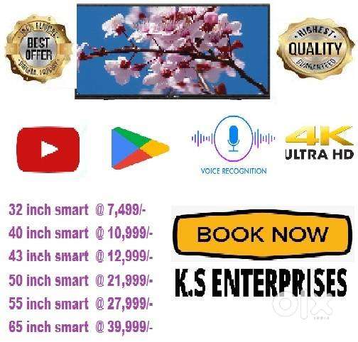 40 INCHES  SMART LED TV, FULL HD ONLY IN 10,999 ONLY.
