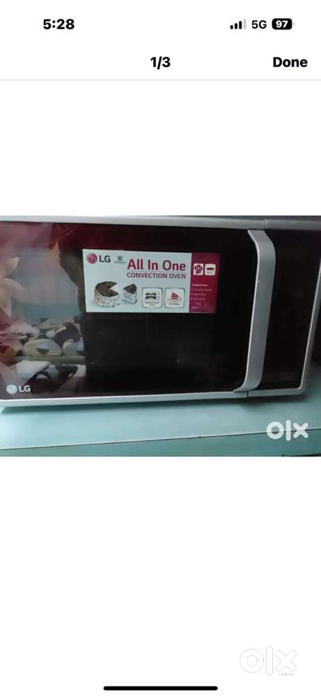 Lg microwave conversation oven