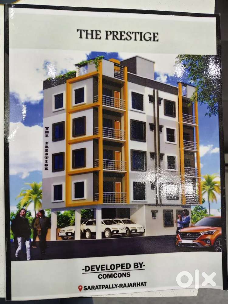 Cheap Affordable flat for sale in Chinar park airport haldiram