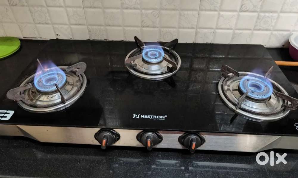 3 burner gas stove for sale