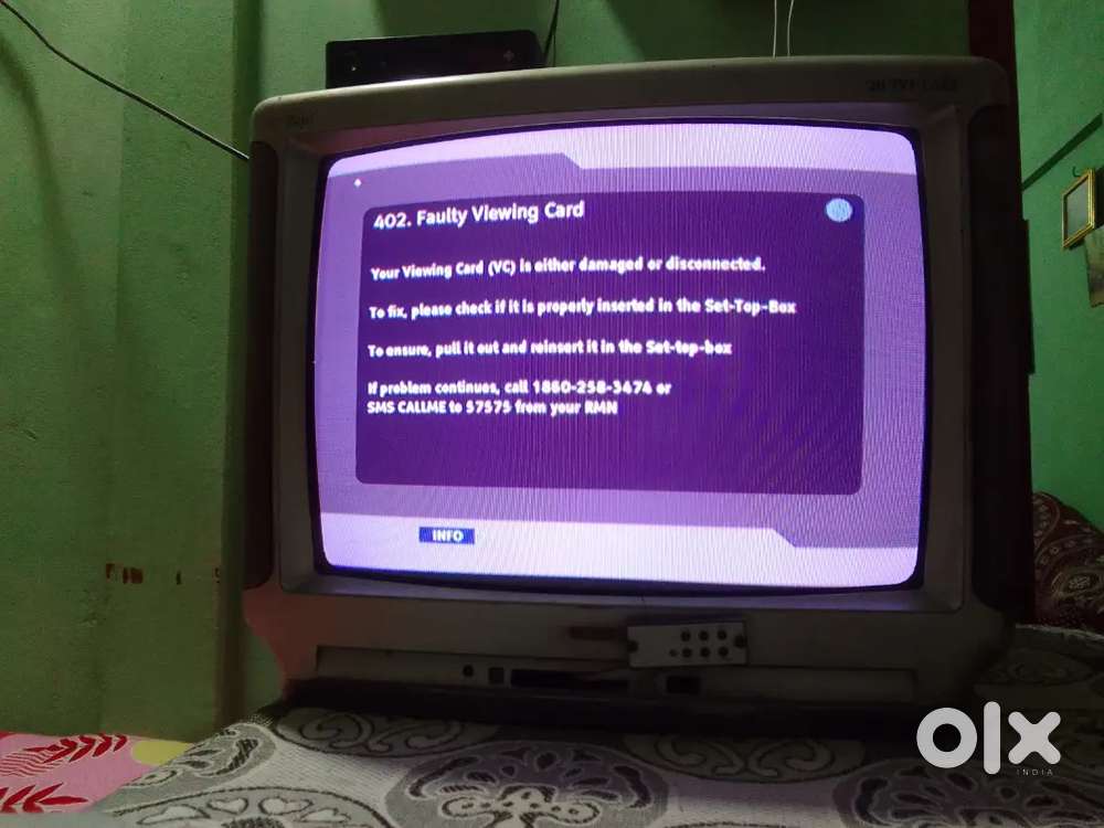 Onida old Tv sell Rs 2500
