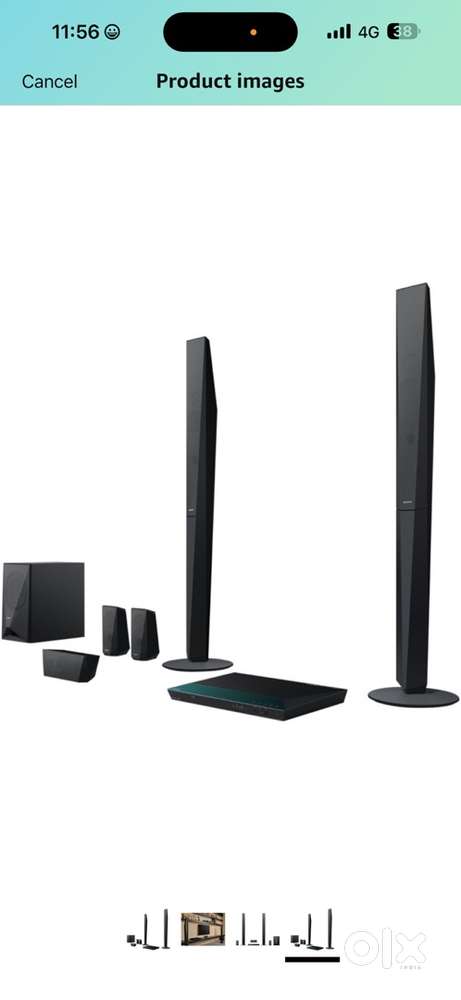 Sony home theatre 5.1 channel tower speaker for sale