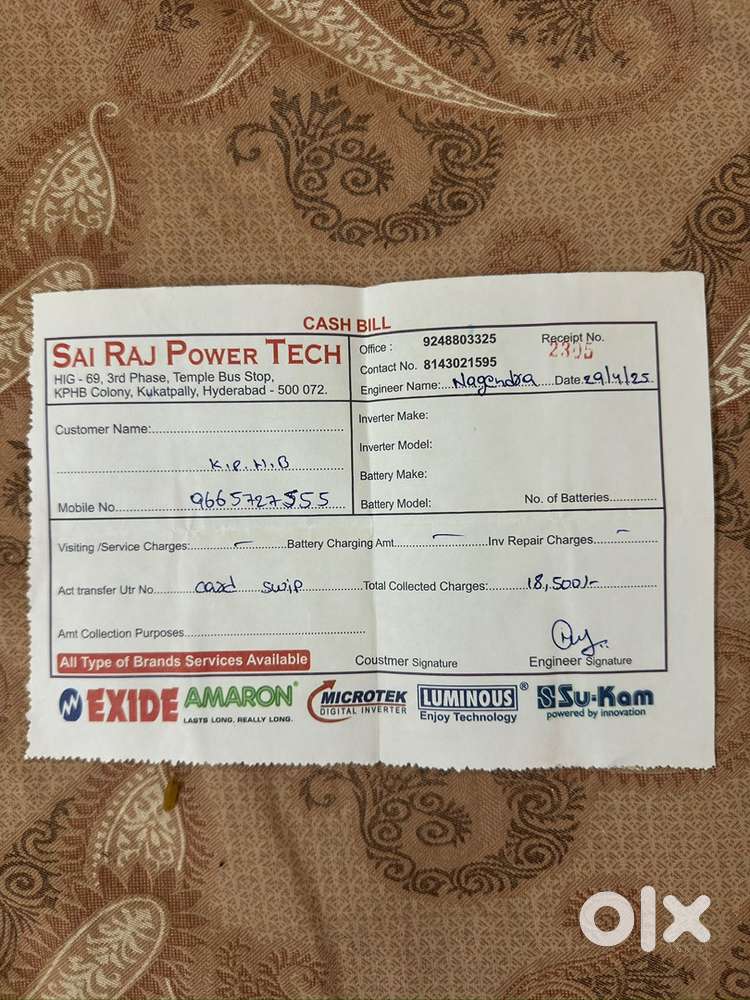 Inverter, Battery, solar panel for sell