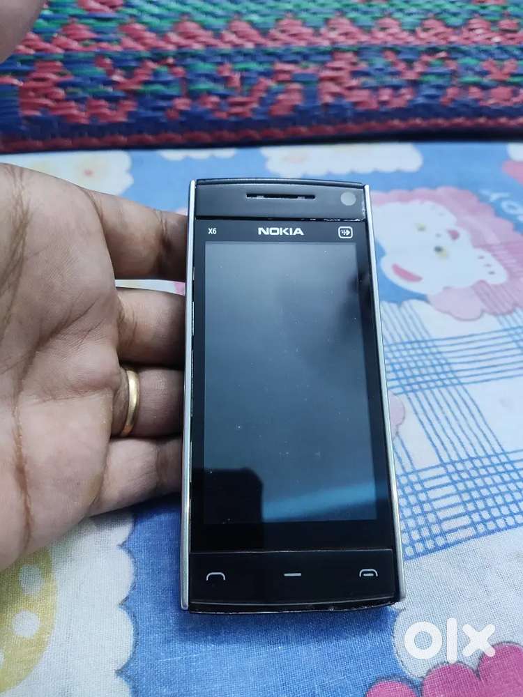 Nokia X6-00 8GB Symbian mobile Running Condition