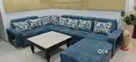 7-8 seat Spacious Premium Sofa Set with storage