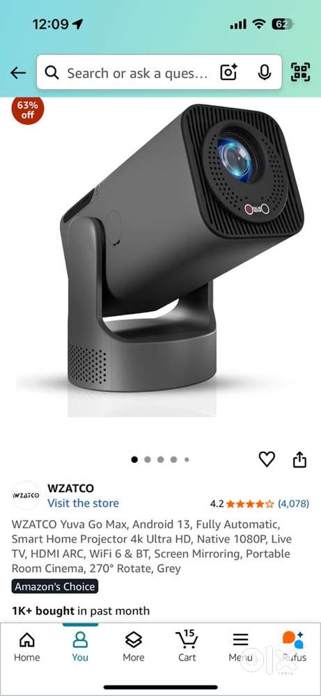 premium projector brand new condition