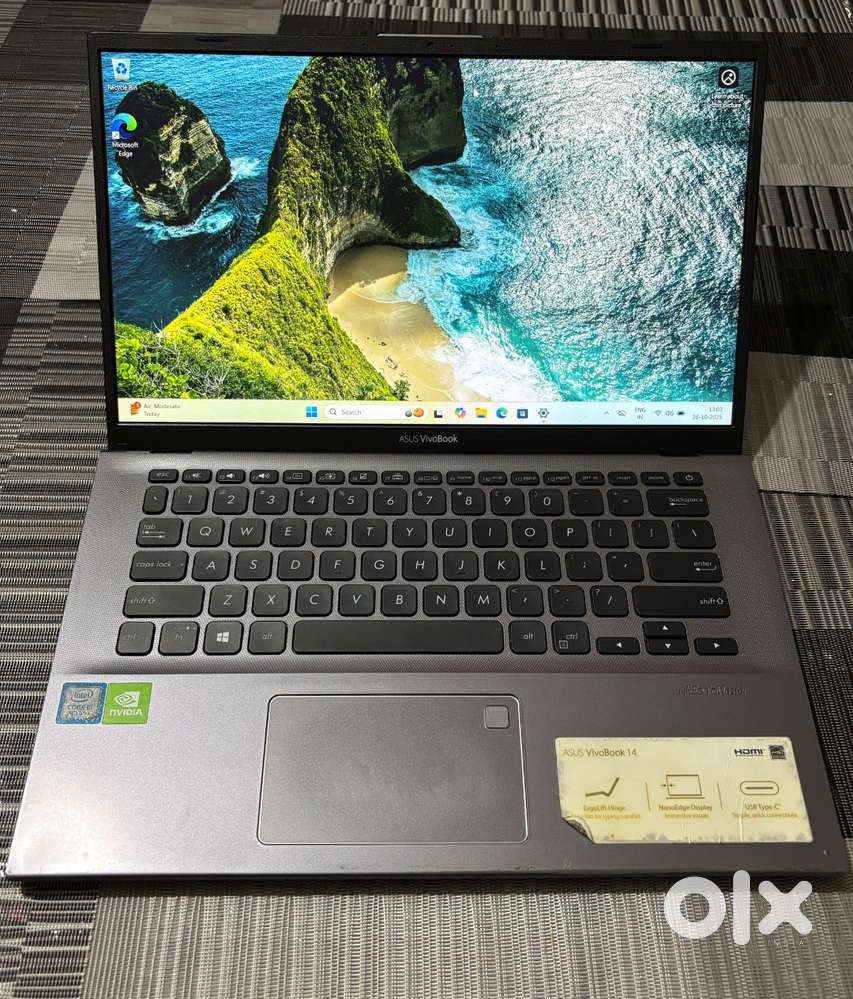 Asus Vivobook 14 i5 8gen (8/512 SSD) +2gb NVIDIA graphic card