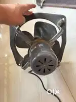 The exhaust fan is in good condition.