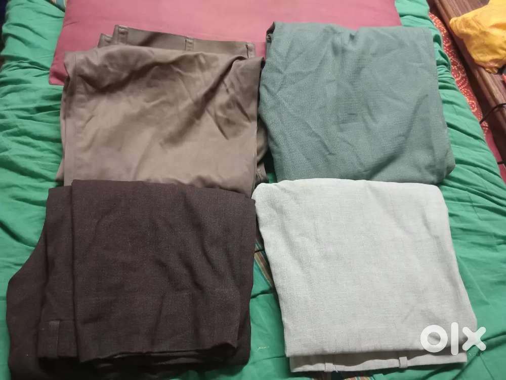 Used pants and shirts