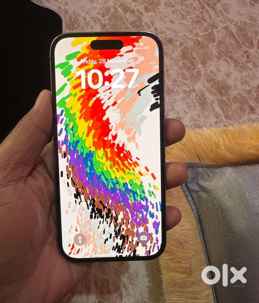 Ip 14pro 128gb battery 84 E sim phone & cable only