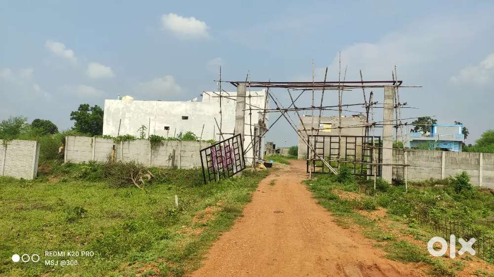 Usalapur City  श्री विहार के पास फस-1 1650₹ मे प्लॉट और 32Lac मे घर