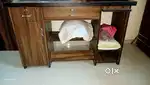 Computer wooden table