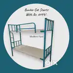 Bunker cot Steel Bunk Bed Single size 85