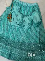 Light blue Lehanga