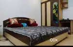 Bed with Storage Box + Side Box – Great Condition!