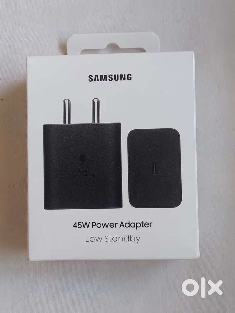 Samsung 45 W Type-C Travel Adaptor, Sealed Pack, Warranty with Bill