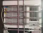 Window AC 1 year old good condition like new , new split AC lena hai